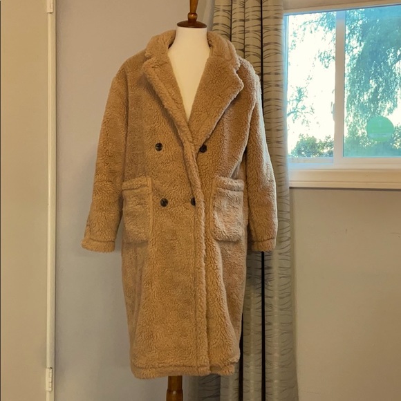 wild fable Jackets & Blazers - Wild Fable long teddy coat